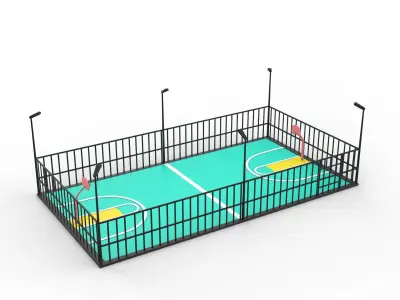 basketball court  3D model