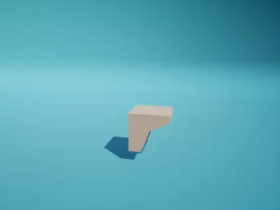 Ledge Free low-poly 3D model