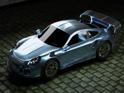 car ruerat  ludis cars  991vehiculis coupe  3D model