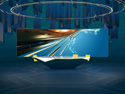 Virtual Studio 31 PBR Low-poly 3D model