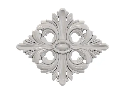 Classic carved 244 3D model