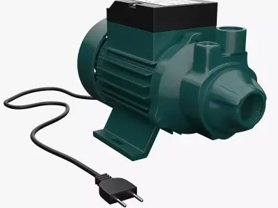 Electric Water Pump 1 3D model
