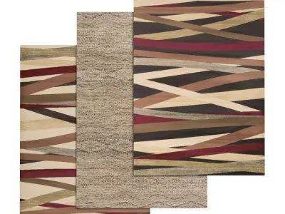 Rug Set 1059 3D model