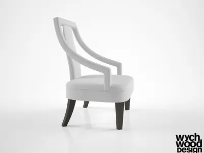 Wychwood Design AC816 armchair 3D model