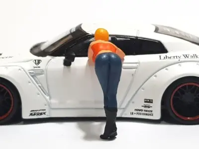 Figure Reni Sexy Girl 1-64 Scale 3D print model