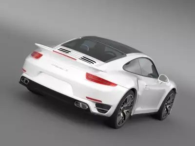 Porsche 911 Turbo S 2013 3D model