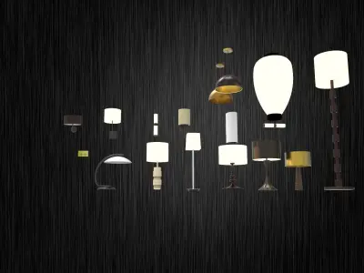 lantern W lamps - lamp 3D model