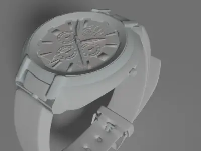 watch 3D model