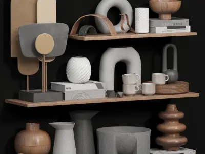 decorative set 07 3D model