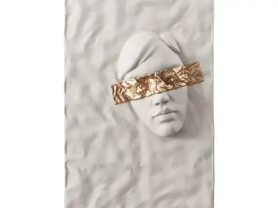 Decorative Relief v8 3D model