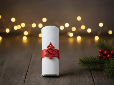 Christmas Napkin Holder 3D print model