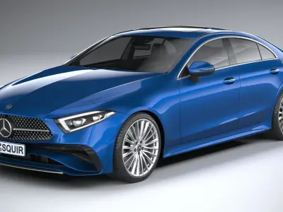 Mercedes-Benz CLS 2022 3D model