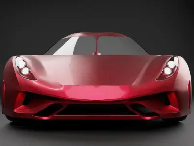 Koeningsegg Regera 3D Model 3D model