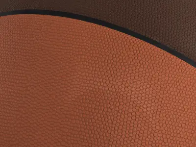 Basketball ball euro Low-poly 3D model