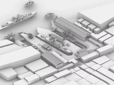Bangkok Docklands 3D model