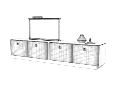 Jasmine TV Cabinets and Sideboard 3D model
