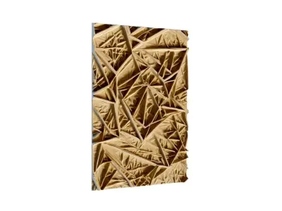 mural decor set wall panel 10 3D model