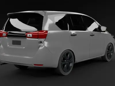 Traffic Car Low-poly 3D model