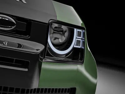 Land Rover Defender 90 2021 3D model