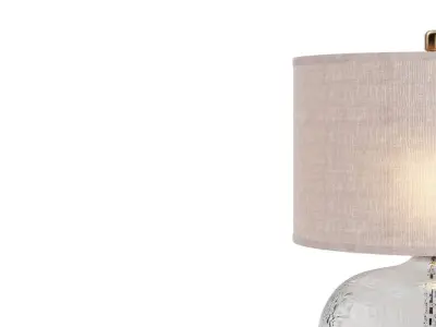 Glass Table Lamp 3D model