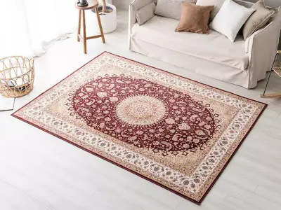 Arabesque Royal Persian Carpet Rug 3D model