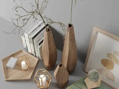BN Decorative Set 002 3D model