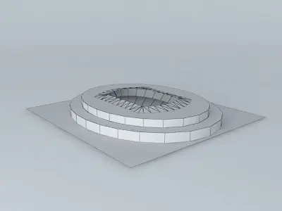 A Medium Stadion 3D model