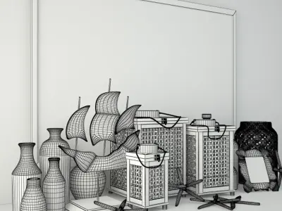 Marine Decoration 3D model