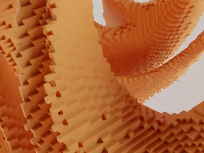 Abstract Model V11 3D model