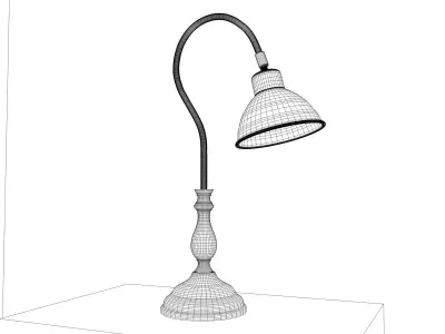 Table Lamp 001 Free 3D model