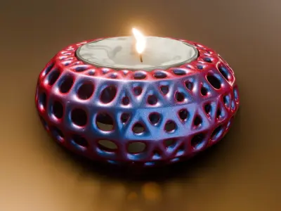 Candle Holder 3D print model purchase