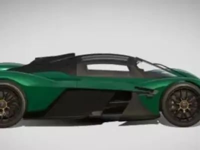 Aston Martin Valkyrie AMR LMH 2025 WEC 3D model 3D model