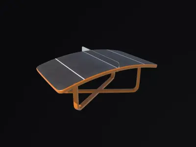 Teqball Table 3D model