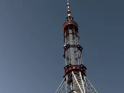 TV tower 3D print model