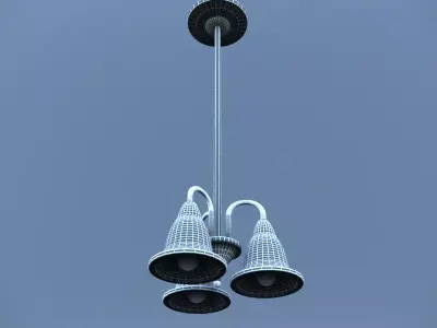 Traditional Chandelier Free 3D model