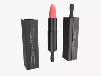 Givenchy Rouge Interdit Satin Lipstick 3D model