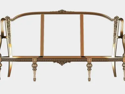 Carved canape for cnc 18 3D model