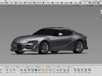 Toyota Supra GR 2019 Alias  3D model