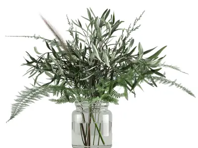 Spring Bouquet 3D model