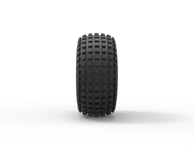 Offroad wheel 18 3D print model
