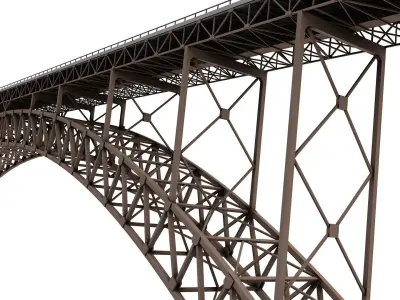 New River Gorge Bridge 3D model