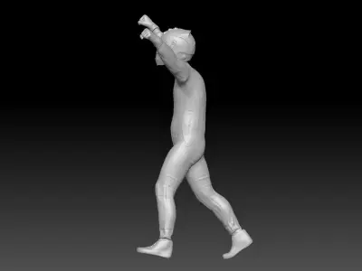 CAR DRIVER FORMULA ONE 1 3D print model