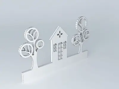 key hanger Free 3D model