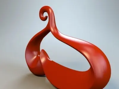 Abstract Figure 3D model 17