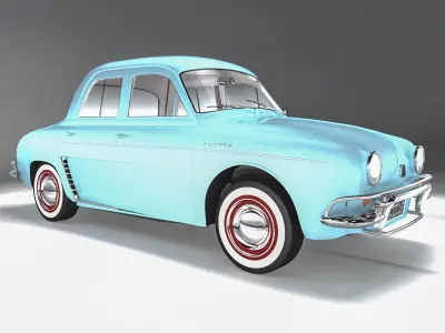 GORDINI III-1966 Primavera Blue 3D model