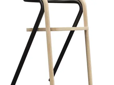 Chair Composition 3d model Low-poly 3D model