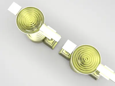 Water Clocks 3D model