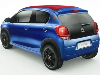 Citroen C1 urban 2020 Low-poly 3D model