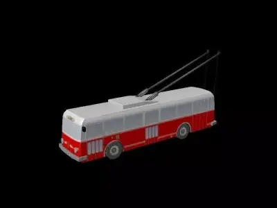 Trolley 9TR Free 3D model