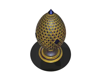 Egg FABERGE R2 3D model